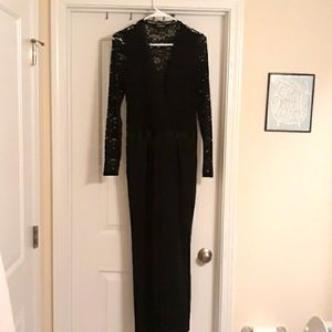 Black Lace Jumpsuit